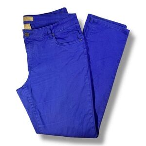 VÉRO by Aubainerie women’s vibrant cornflower blue jeans size 14